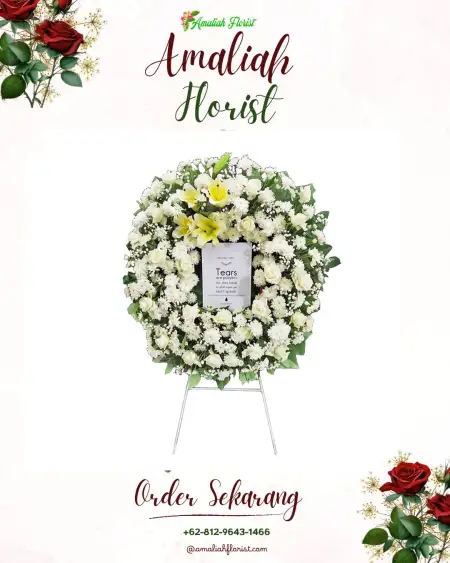 Krans Bunga Duka Cikalongsari